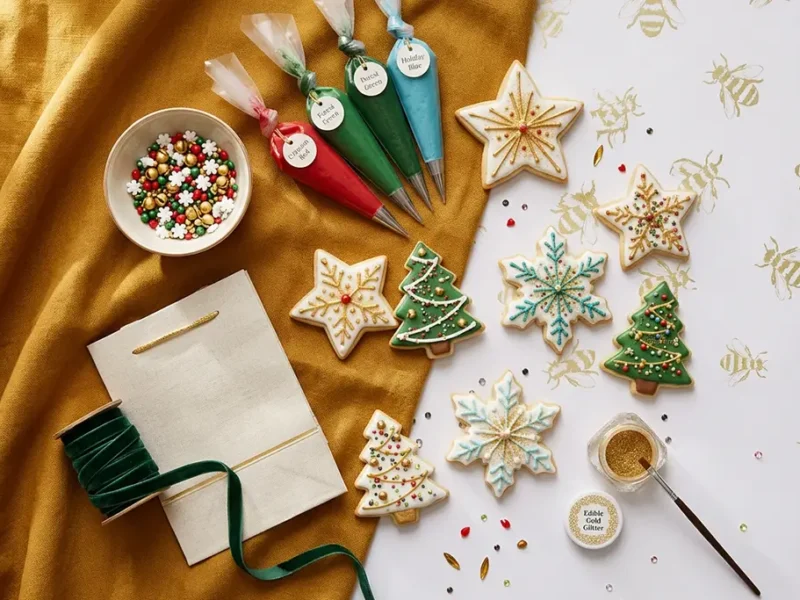 Deck the Halls Cookie Decorating