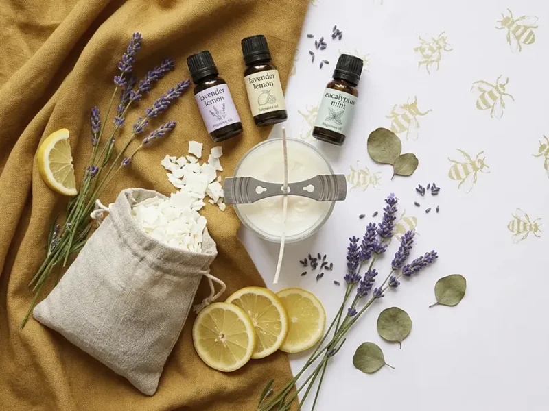 Spring Bloom Candle Pour